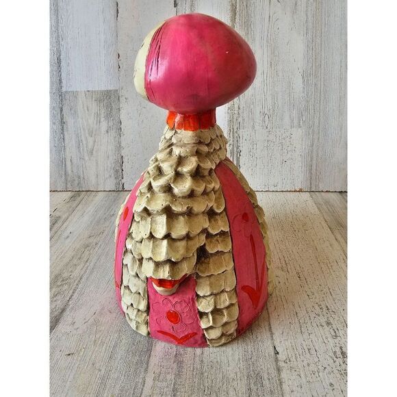 Kimro 1991 chalkware Lady vintage decor woman - Picture 3 of 11